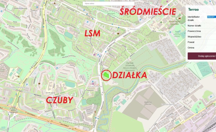 działka na sprzedaż - Lublin, LSM