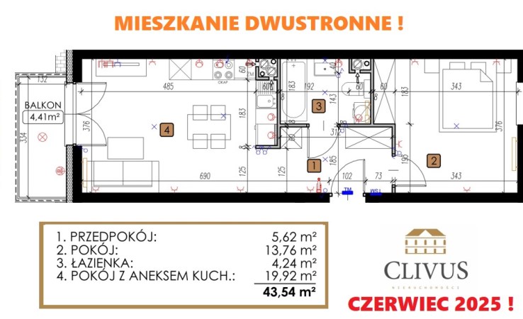 mieszkanie na sprzedaż - Lublin, Czechów Północny
