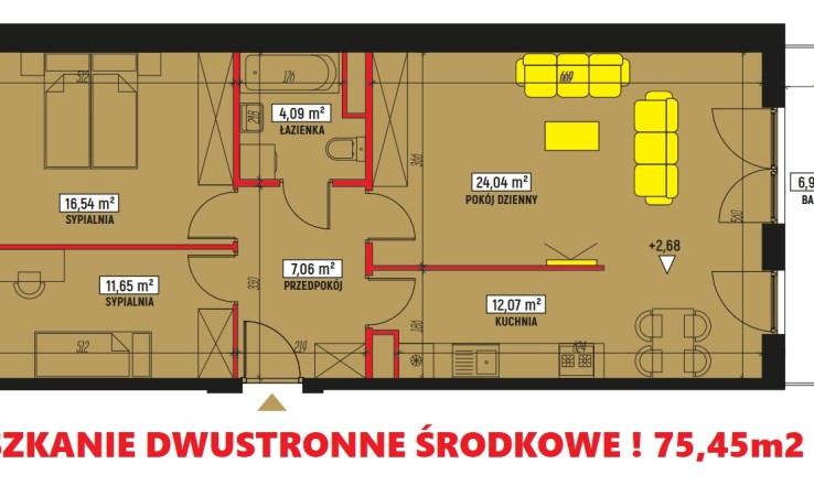 mieszkanie na sprzedaż - Lublin, Wrotków