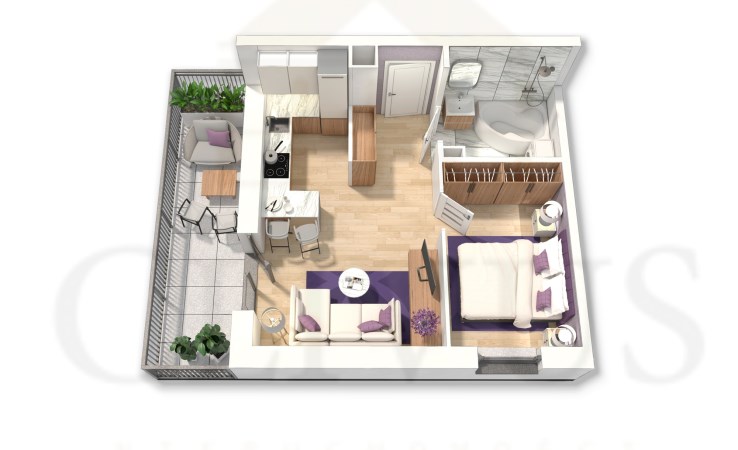 mieszkanie na sprzedaż - Lublin, Ponikwoda