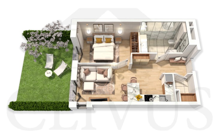 mieszkanie na sprzedaż - Lublin, Ponikwoda