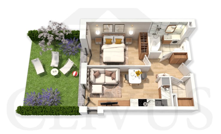 mieszkanie na sprzedaż - Lublin, Ponikwoda