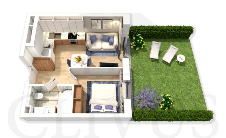 mieszkanie na sprzedaż - Lublin, Ponikwoda