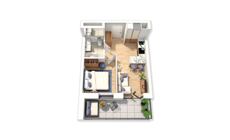 mieszkanie na sprzedaż - Lublin, Ponikwoda