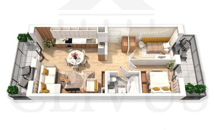 mieszkanie na sprzedaż - Lublin, Ponikwoda