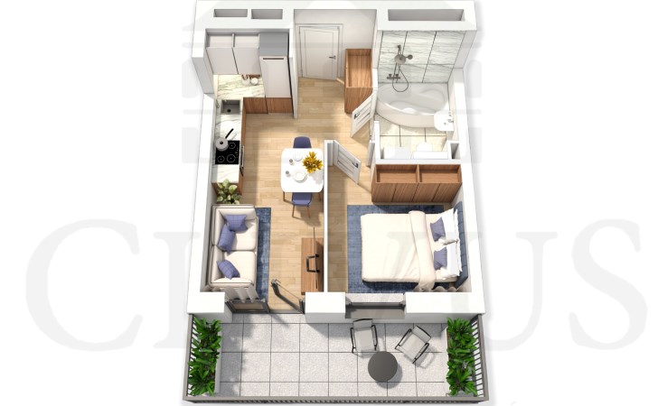 mieszkanie na sprzedaż - Lublin, Ponikwoda