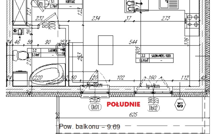 mieszkanie na sprzedaż - Lublin, Ponikwoda