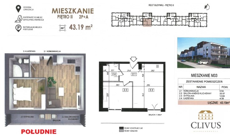mieszkanie na sprzedaż - Lublin, Felin